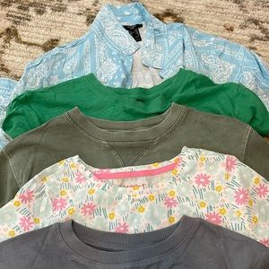 assorted size 10 girls tops
